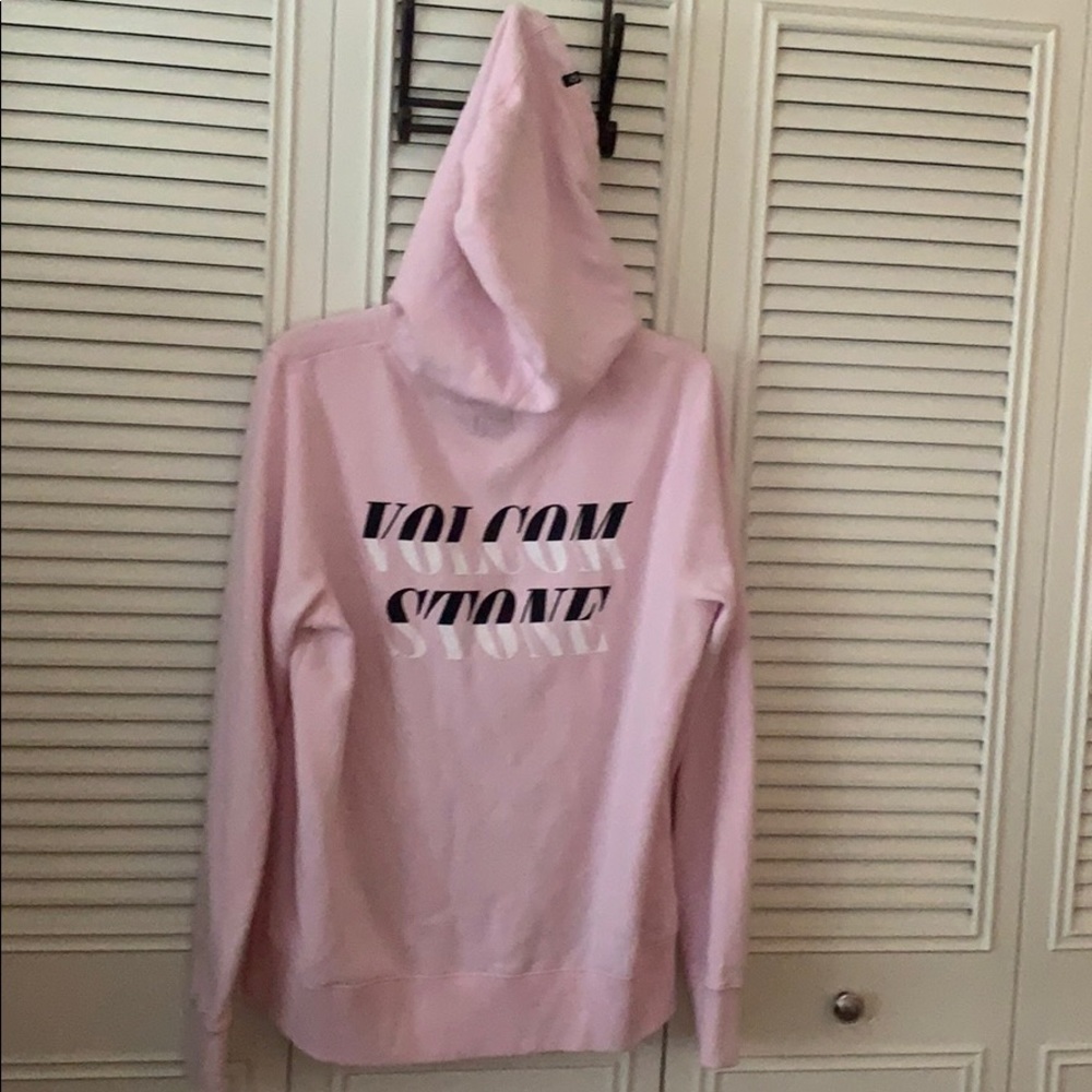 Pink Volcom Stone sweatshirt size large